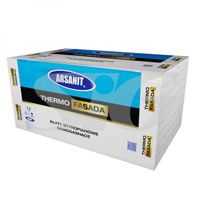 Styropian fasadowy ARSANIT THERMO FASADA EPS 040 λ=0,040 W/mK 40/500/1000 mm (0,3 m3)