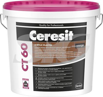 Tynk elewacyjny akrylowy henkel CERESIT CT60 1,5 mm baza B16 25 kg