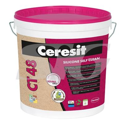 Farba elewacyjna silikonowa henkel CERESIT CT48 baza (B18) 15 l