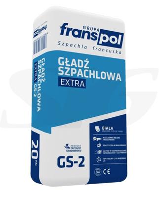 Masa szpachlowa FRANSPOL EXTRA GS-2 20 kg (60 szt./paleta) 