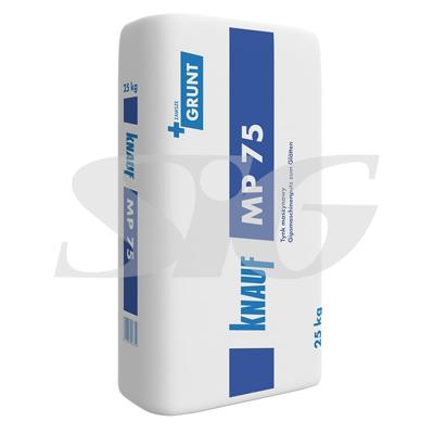 Tynk gipsowy maszynowy KNAUF MP75 lekki 30 kg (40 szt./paleta)