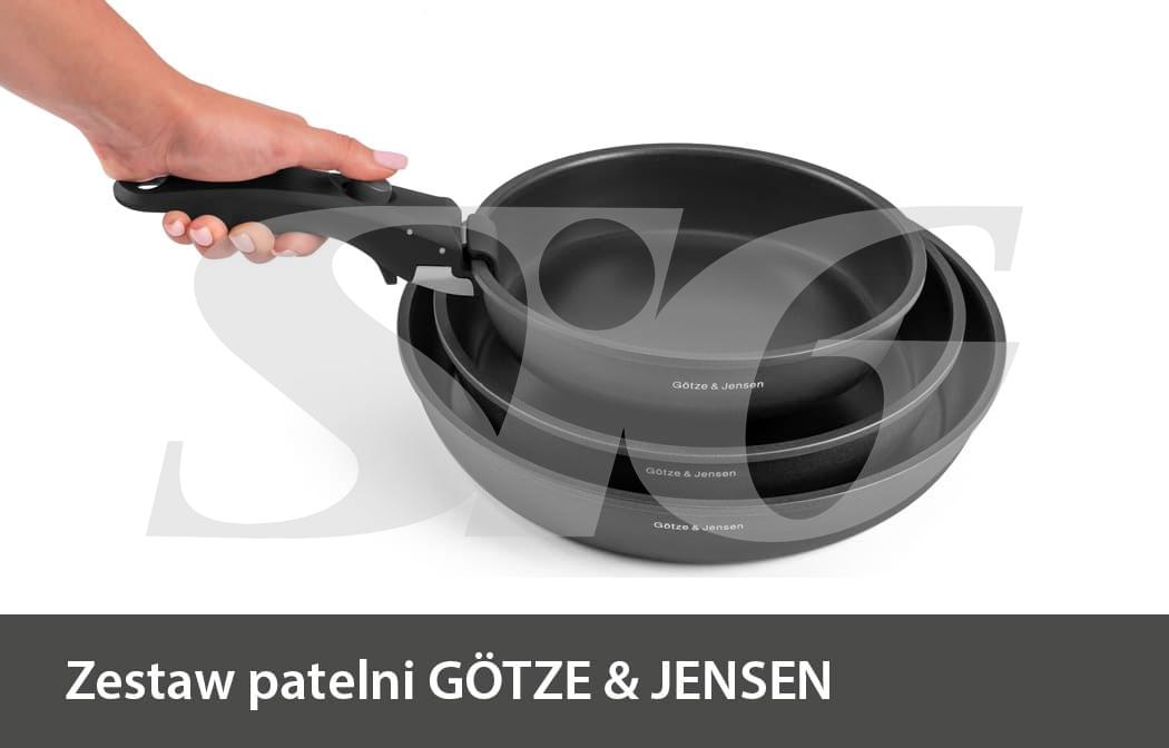 Zestaw patelni GÖTZE & JENSEN